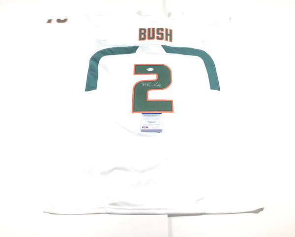 Deon Bush Signed Jersey PSA/DNA Miami Chicago Bears Autographed – Golden  State Memorabilia