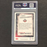 2008-09 Fleer #234 Chris Douglas-Roberts Signed Card AUTO PSA Slabbed RC Nets