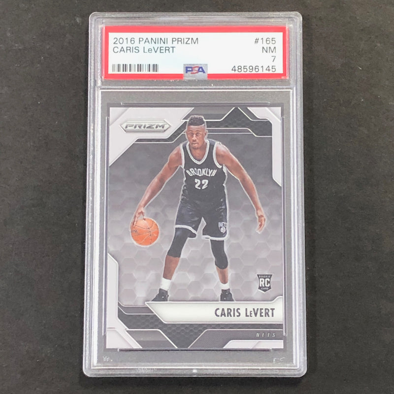 2016 Panini Prizm #165 Caris LeVert PSA 7 NM Rookie Card