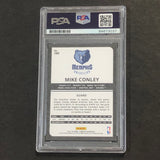 2015-16 NBA Panini Complete #180 Mike Conley signed Card Auto 10 PSA Slabbed Grizzlies