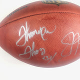 JIM KELLY THURMAN THOMAS signed Football Fanatics Buffalo Bills Autographed