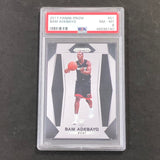 2017 Panini Prizm #51 Bam Adebayo PSA 8 NM-MT Heat