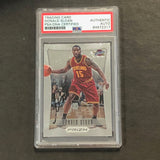 2012-13 Panini Prizm #268 DONALD SLOAN Signed Card AUTO PSA Slabbed Cavaliers