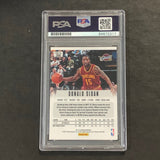 2012-13 Panini Prizm #268 DONALD SLOAN Signed Card AUTO PSA Slabbed Cavaliers
