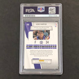 2010-11 Panini Prestige #103 Jason Thompson Signed Card AUTO 10 PSA Slabbed Kings