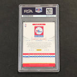 2013-14 PANINI #253 LAVOY ALLEN Signed Card AUTO 10 PSA Slabbed 76ers
