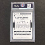 2015-16 NBA Hoops #244 Michael Kidd-Gilchrist Signed Card AUTO PSA Slabbed Hornets