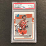 2021-22 Panini Optic #226 Greg Brown Signed AUTO PSA Slabbed Longhorns