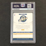 2012-13 NBA Hoops #233 Alec Burks Signed Card AUTO 10 PSA Slabbed Jazz