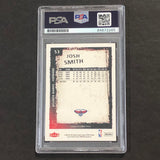 2008-09 NBA Fleer #53 Josh Smith signed Auto Card PSA/DNA Slabbed Hawks
