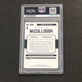 2015-16 NBA Hoops #286 Chris McCullough Signed Card AUTO PSA Slabbed Nets
