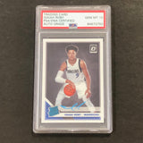 2020 Optic Rated Rookie #191 Isaiah Roby Signed Card AUTO PSA Slabbed RC Mavericks