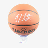 Derrick White signed Basketball PSA/DNA San Antonio Spurs autographed