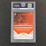 2013-14 Panini Prestige #107 Markieff Morris Signed Card AUTO 10 PSA Slabbed Suns