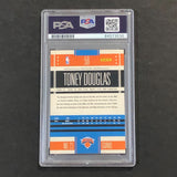 2010-11 Classics Basketball #56 Toney Douglas Signed Card AUTO 10 PSA Slabbed Knicks