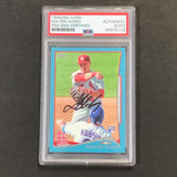 2014 Topps #46 Kolten Wong Signed Card PSA Slabbed Auto RC Cardinals