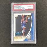 2019-20 Panini Absolute Memorabilia #92 Isaiah Roby Signed Card AUTO GRADE 10 PSA Slabbed RC Mavericks