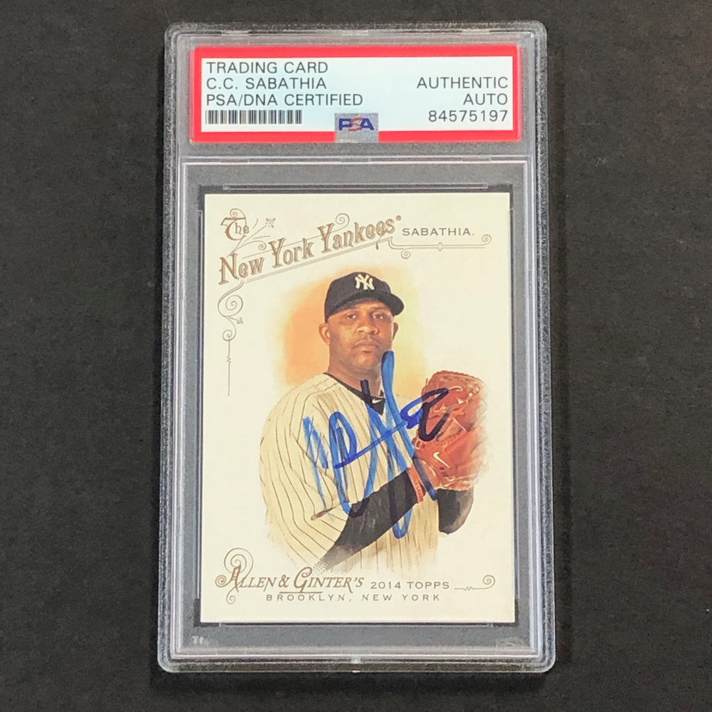 CC Sabathia Memorabilia, Autographed CC Sabathia Collectibles