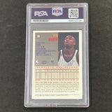 1997-98 Topps Chrome #18 Vin Baker Signed Card AUTO 10 PSA/DNA Slabbed Bucks