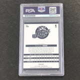 2014-15 NBA HOOPS Gold #280 Rodney Hood Signed AUTO 10 PSA Slabbed RC Jazz