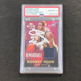 2014-15 Panini Court Kings #32 Rodney Hood Signed AUTO 10 PSA Slabbed RC Jazz