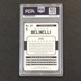 2015-16 NBA Hoops #94 Marco Belinelli Signed Card PSA Slabbed Kings
