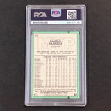 1991 Donruss Baseball #388 Lance Parrish Signed Card PSA Slabbed Auto Angels