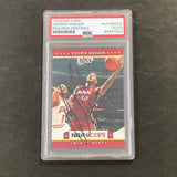 2012-13 Panini NBA Hoops #161 Udonis Haslem signed Auto Card PSA/DNA Slabbed Heat