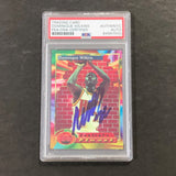 1992-93 Topps Central's Finest #102 Dominique Wilkins Signed Card AUTO PSA Slabbed Hawks