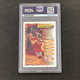 1992-93 Topps Central's Finest #102 Dominique Wilkins Signed Card AUTO PSA Slabbed Hawks