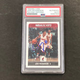 2017-18 NBA Hoops #71 Josh Richardson Signed Card AUTO PSA Slabbed Heat