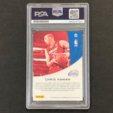 2010-11 Panini Season Update All-Stars #6 Chris Kaman Signed Card AUTO PSA Slabbed Clippers