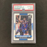 2014-15 Panini Donruss #131 Tim Hardaway Jr. Signed Card AUTO PSA Slabbed Knicks