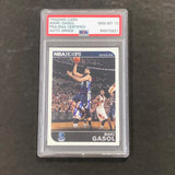 2014-15 Panini NBA Hoops #13 Marc Gasol Signed Card AUTO 10 PSA Slabbed Grizzlies