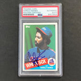 1985 Topps #249 Harold Baines Signed Card PSA Slabbed Auto White Sox