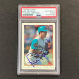 1995 Topps #340 Rich Renteria Signed Card PSA Slabbed Auto Marlins