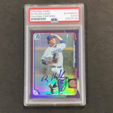 2015 Bowman Chrome #22 Ryan Kellogg Signed Card PSA Slabbed Auto Cubs