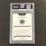 2018-19 Panini NBA Hoops #264 TROY BROWN JR. Signed Card AUTO PSA RC Rookie Slabbed Wizards