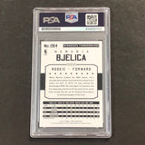 2015-16 NBA Hoops #284 Nemanja Bjelica Signed Card AUTO PSA/DNA Slabbed RC Timberwolves