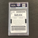 2015-16 NBA Hoops #284 Nemanja Bjelica Signed Card AUTO PSA/DNA Slabbed RC Timberwolves