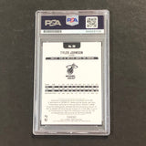 2017-18 NBA Hoops #68 Tyler Johnson Signed Card AUTO PSA Slabbed Heat