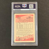 1989-90 OPC #133 ED OLCZYK Signed Card AUTO PSA slabbed Maple Leafs