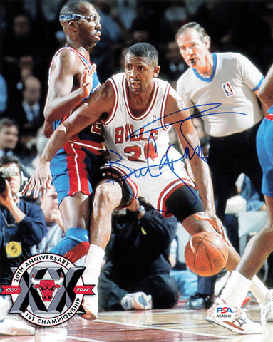 BILL CARTWRIGHT signed 8x10 photo PSA/DNA Chicago Bulls Autographed