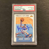 2015-16 NBA Hoops #32 JUSUF NURKIC Signed PSA Slabbed Nuggets