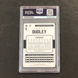 2015-16 NBA Hoops #13 Jared Dudley Signed Card PSA Slabbed Wizards