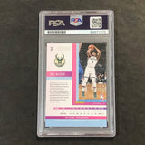2017-18 Panini Status #27 Eric Bledsoe Signed Card PSA Slabbed Bucks