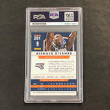 2012-13 Panini Basketball #281 Bismack Biyombo Signed Card PSA Slabbed