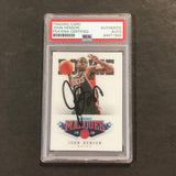 2012-13 Pannini Marquee #489 John Henson Signed Card RC Rookie AUTO PSA Slabbed Bucks