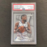 2014-15 Panini Prizm #41 Deandre Jordan Signed Card AUTO PSA Slabbed Clippers