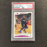 2005-06 Topps First Edition #135 Marquis Daniels Signed Card PSA Slabbed Mavericks